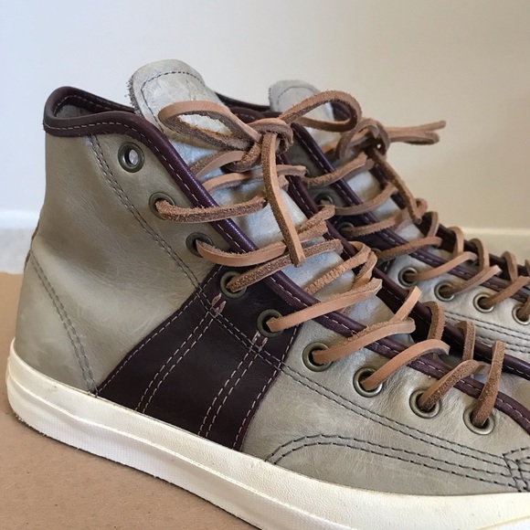 Converse By Jack Purcell Leather Brown Unisex High Cut 
Men’s Size 8.5 - Picture 9 of 13